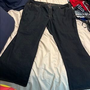 Avenue Black Denim Jeans